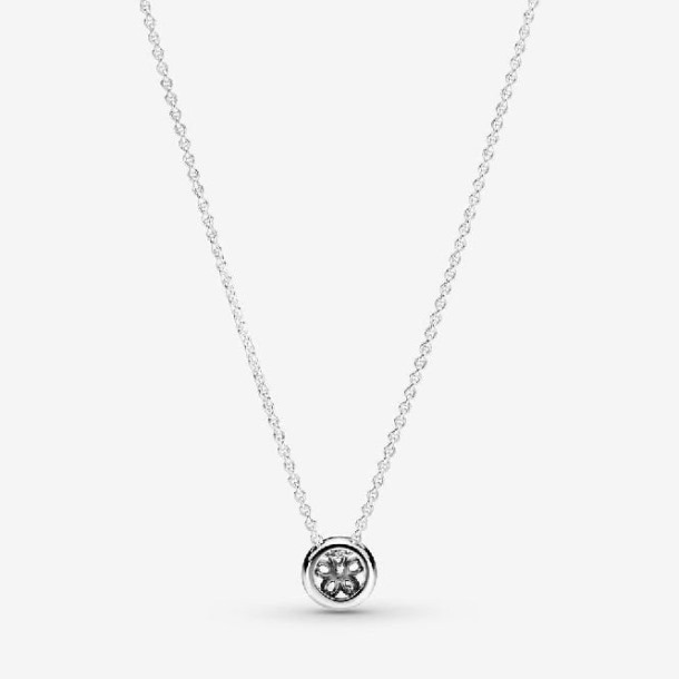 Sprankelende Sneeuwvlok Collier Ketting Pandora Nederland