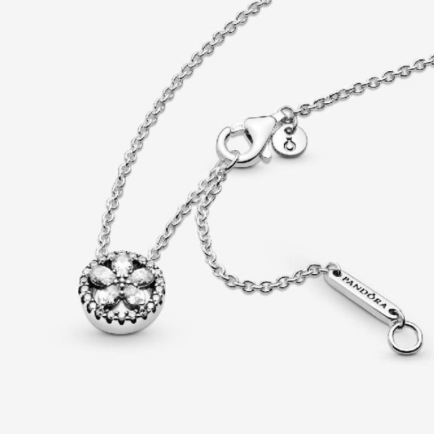 Sprankelende Sneeuwvlok Collier Ketting Pandora Nederland