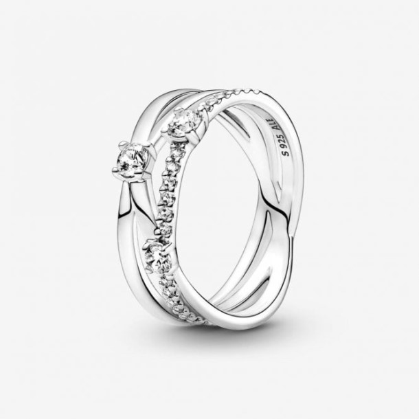 Sprankelende Triple Band Pandora Nederland Ring