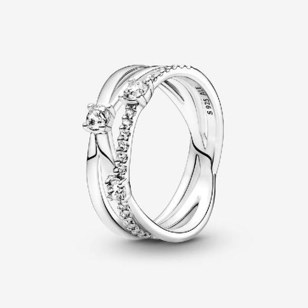 Sprankelende Triple Band Ring Merk Pandora Nederland