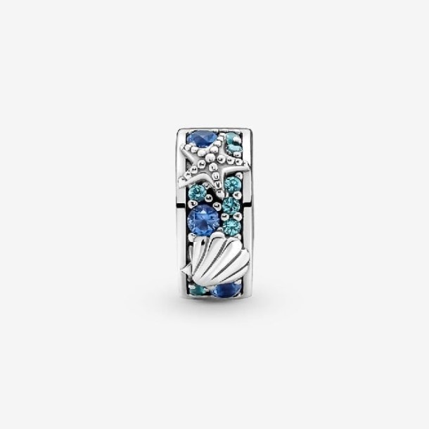Tropische Zeester & Schelp Clip Bedels Pandora Nederland